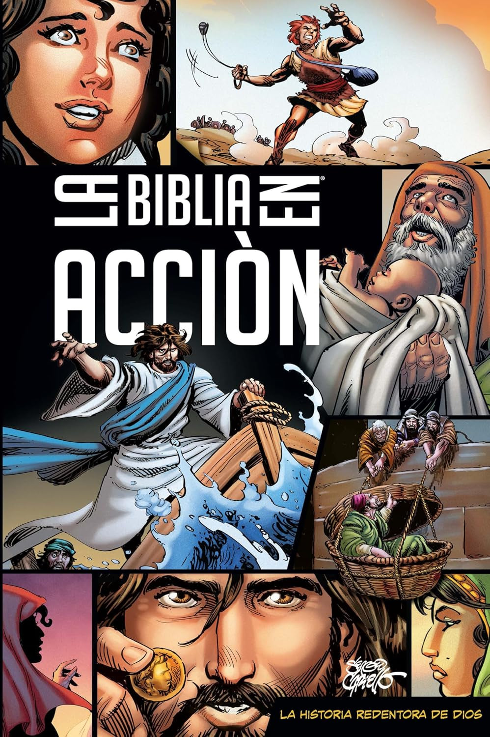 La Biblia En Acción (The Action Bible) (Spanish) (Action Bible Series) (Spanish Edition)