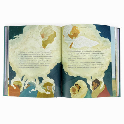 Mi Primera Biblia Y Mis Primeras Oraciones / My First Bible and Prayers Padded Treasury - Spanish Language, Ages 3-8; En Español (Little Sunbeams) (Spanish Edition)