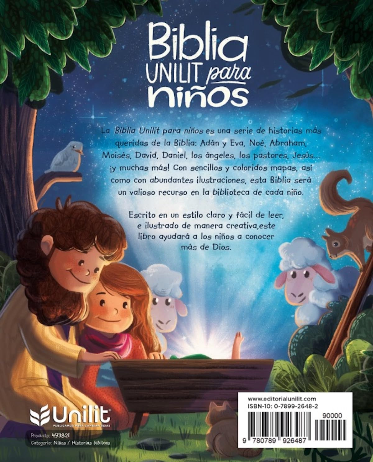 Biblia Unilit Para Niños |: Biblia Para Niños En Español (Latin Spanish Edition)