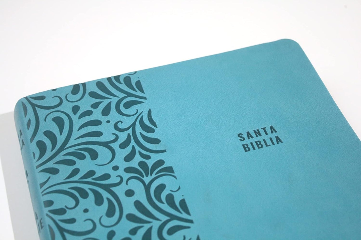 Biblia Reina Valera Letra Súper Gigante, Símil Piel Aguamarina / Spanish Bible Reina Valera Super Giant Print, Aquamarine Leathersoft (Spanish Edition)