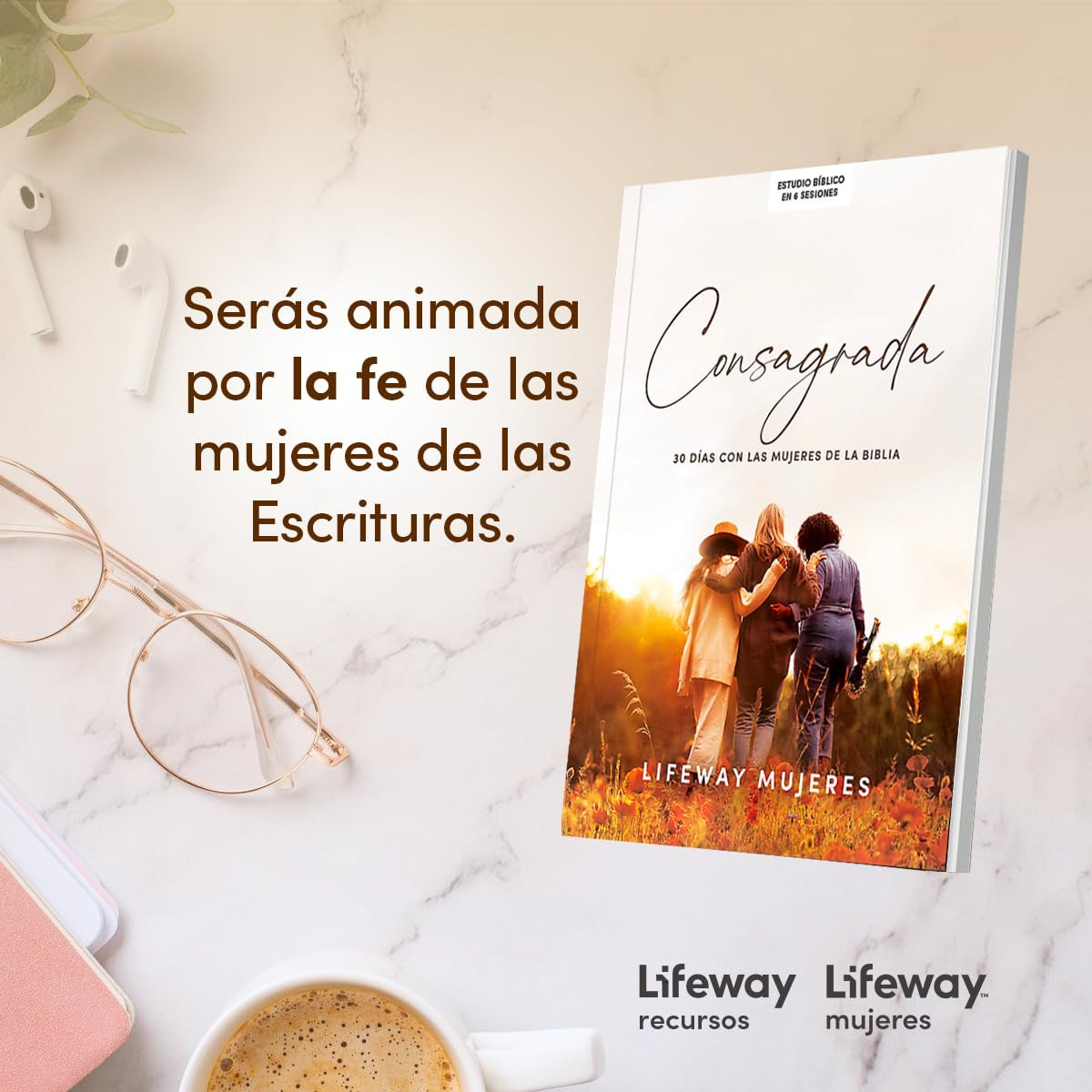 Consagrada - Estudio Bíblico / SPA Devoted (Spanish Edition)