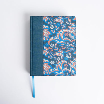 Biblia Reina Valera 1960 De Apuntes, Edición Ilustrada. Tela En Rosado Y Azul | RVR 1960 Illustrator’S Notetaking Bible,Cloth over Board, Blue and Pink (Spanish Edition)