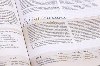 Biblia Reina Valera 1960 De Estudio Para Mujeres, Tapa Dura | RVR 1960 Women'S Study Bible, Hardcover (Spanish Edition)