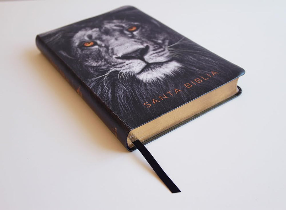 Biblia RVR 1960 Letra Grande Tamaño Manual, Símil Piel León De Juda / Spanish Bible RVR 1960 Handy Size Large Print Imitation Leather Lion of Judah (Spanish Edition)