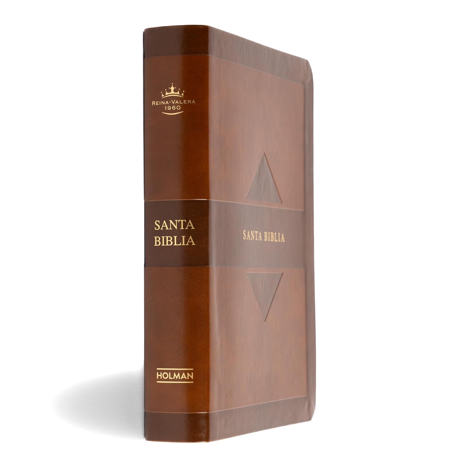 RVR 1960 Biblia Letra Grande Tamaño Manual Edición Tierra Santa, Café Símil Piel Mass Market: Santa Biblia (Spanish Edition)