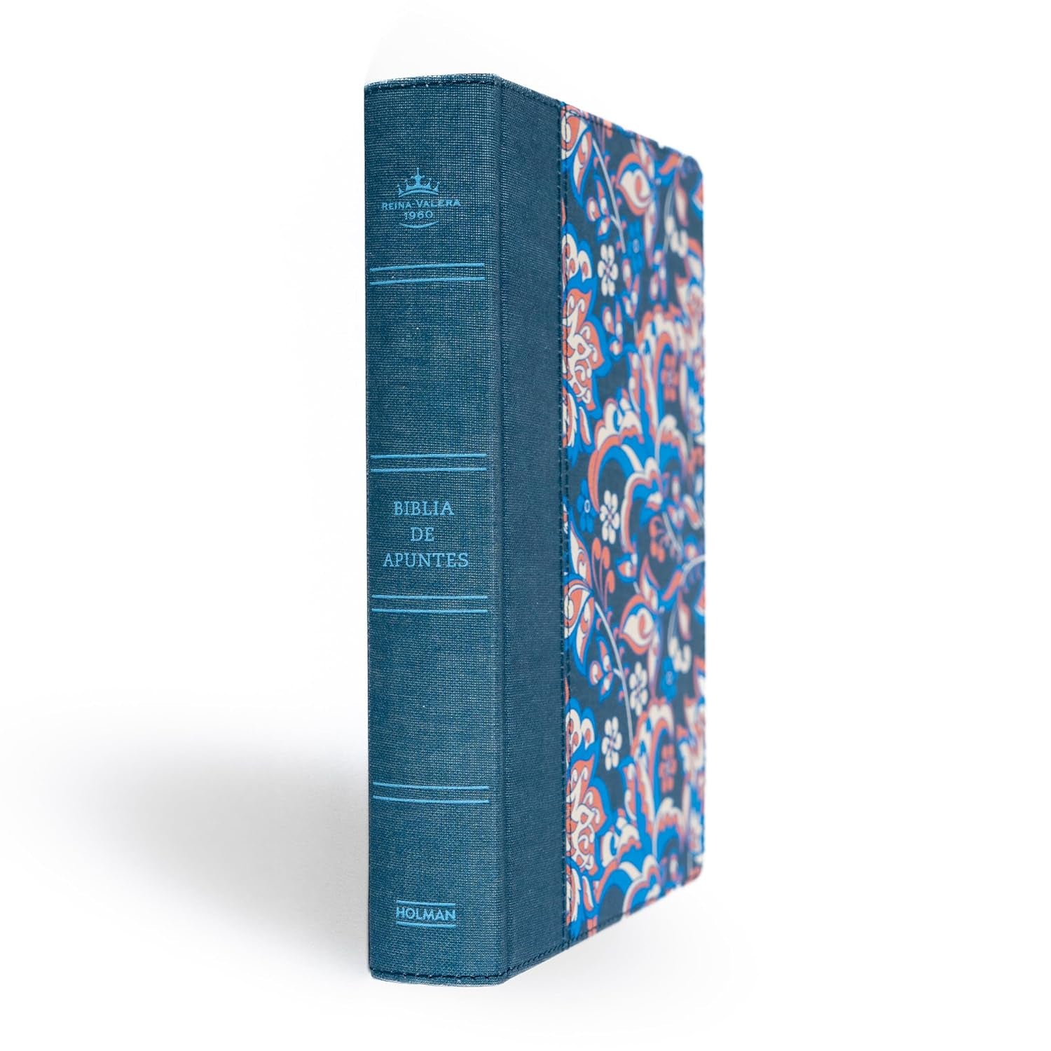 Biblia Reina Valera 1960 De Apuntes, Edición Ilustrada. Tela En Rosado Y Azul | RVR 1960 Illustrator’S Notetaking Bible,Cloth over Board, Blue and Pink (Spanish Edition)