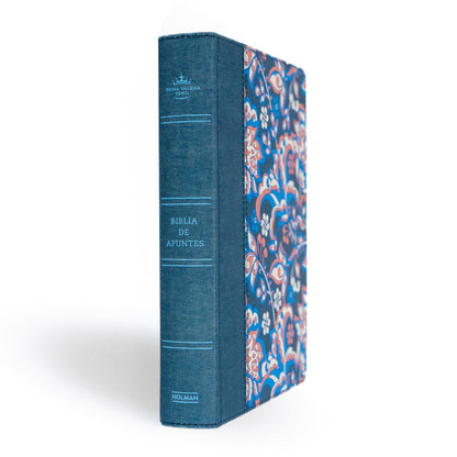 Biblia Reina Valera 1960 De Apuntes, Edición Ilustrada. Tela En Rosado Y Azul | RVR 1960 Illustrator’S Notetaking Bible,Cloth over Board, Blue and Pink (Spanish Edition)