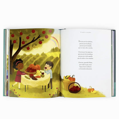 Mi Primera Biblia Y Mis Primeras Oraciones / My First Bible and Prayers Padded Treasury - Spanish Language, Ages 3-8; En Español (Little Sunbeams) (Spanish Edition)
