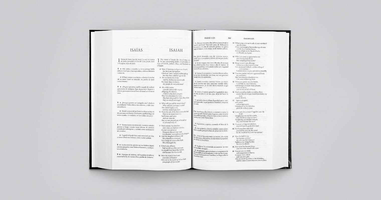 ESV Spanish/English Parallel Bible (La Santa Biblia RVR / the Holy Bible ESV)