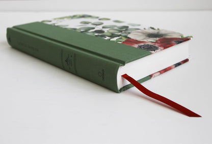 Biblia RVR 1960 Letra Grande Tapa Dura Y Tela Verde Con Flores Tamaño Manual / Bible RVR 1960 Handy Size Large Print Hardcover Cloth with Green Floral (Spanish Edition)