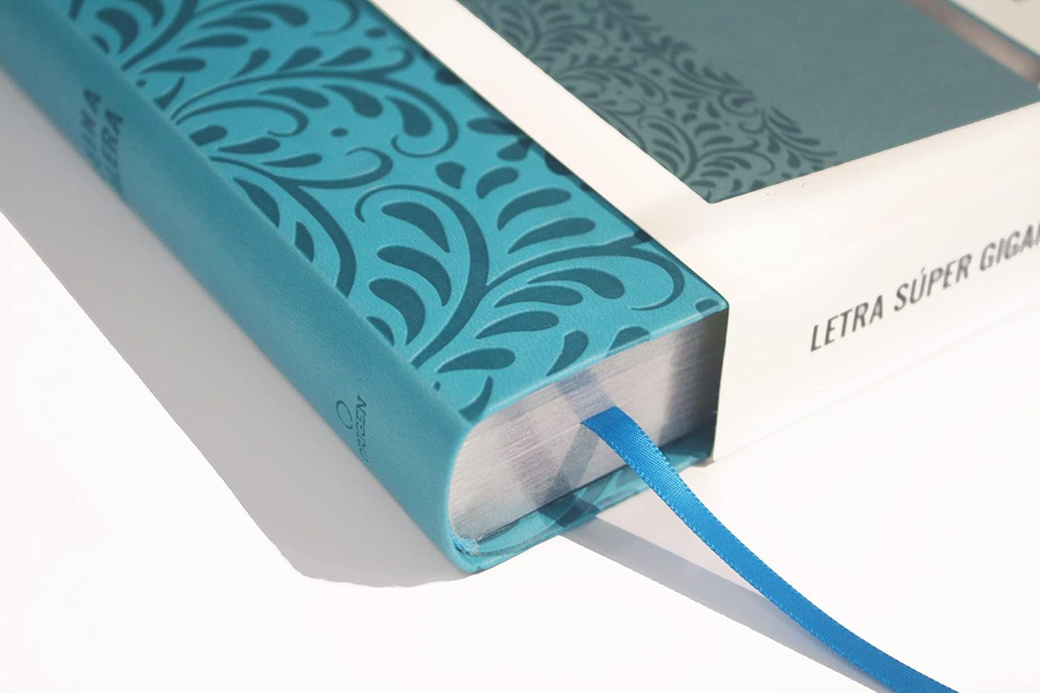 Biblia Reina Valera Letra Súper Gigante, Símil Piel Aguamarina / Spanish Bible Reina Valera Super Giant Print, Aquamarine Leathersoft (Spanish Edition)