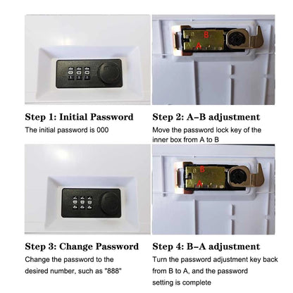 Dictionary Book Key Box Locker Money Hidden Key Safe Box with Combination Lock Cash Bill Money Coin Storage Jewellery Lock Box
