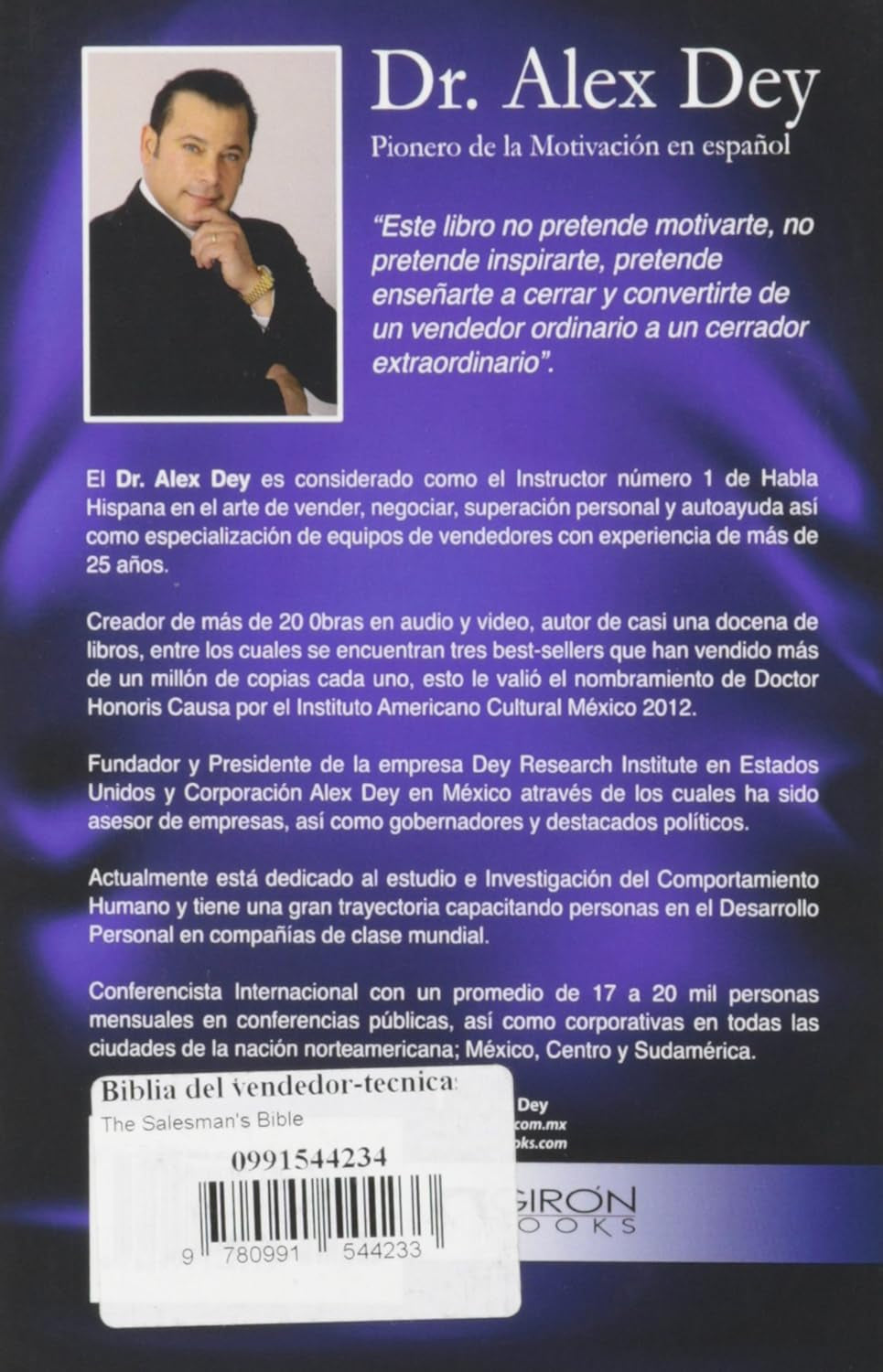 Biblia Del Vendedor: Tecnicas Efectivas Para El Vendedor Competitivo (Spanish Edition)