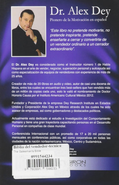 Biblia Del Vendedor: Tecnicas Efectivas Para El Vendedor Competitivo (Spanish Edition)