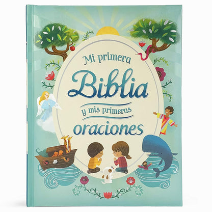 Mi Primera Biblia Y Mis Primeras Oraciones / My First Bible and Prayers Padded Treasury - Spanish Language, Ages 3-8; En Español (Little Sunbeams) (Spanish Edition)
