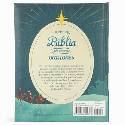 Mi Primera Biblia Y Mis Primeras Oraciones / My First Bible and Prayers Padded Treasury - Spanish Language, Ages 3-8; En Español (Little Sunbeams) (Spanish Edition)