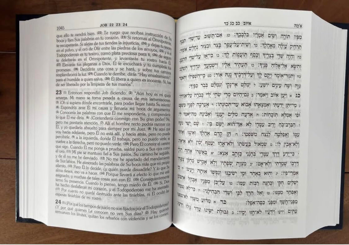 La Biblia Hebreo-Español: Versión Castellana Conforme a La Tradición Judía