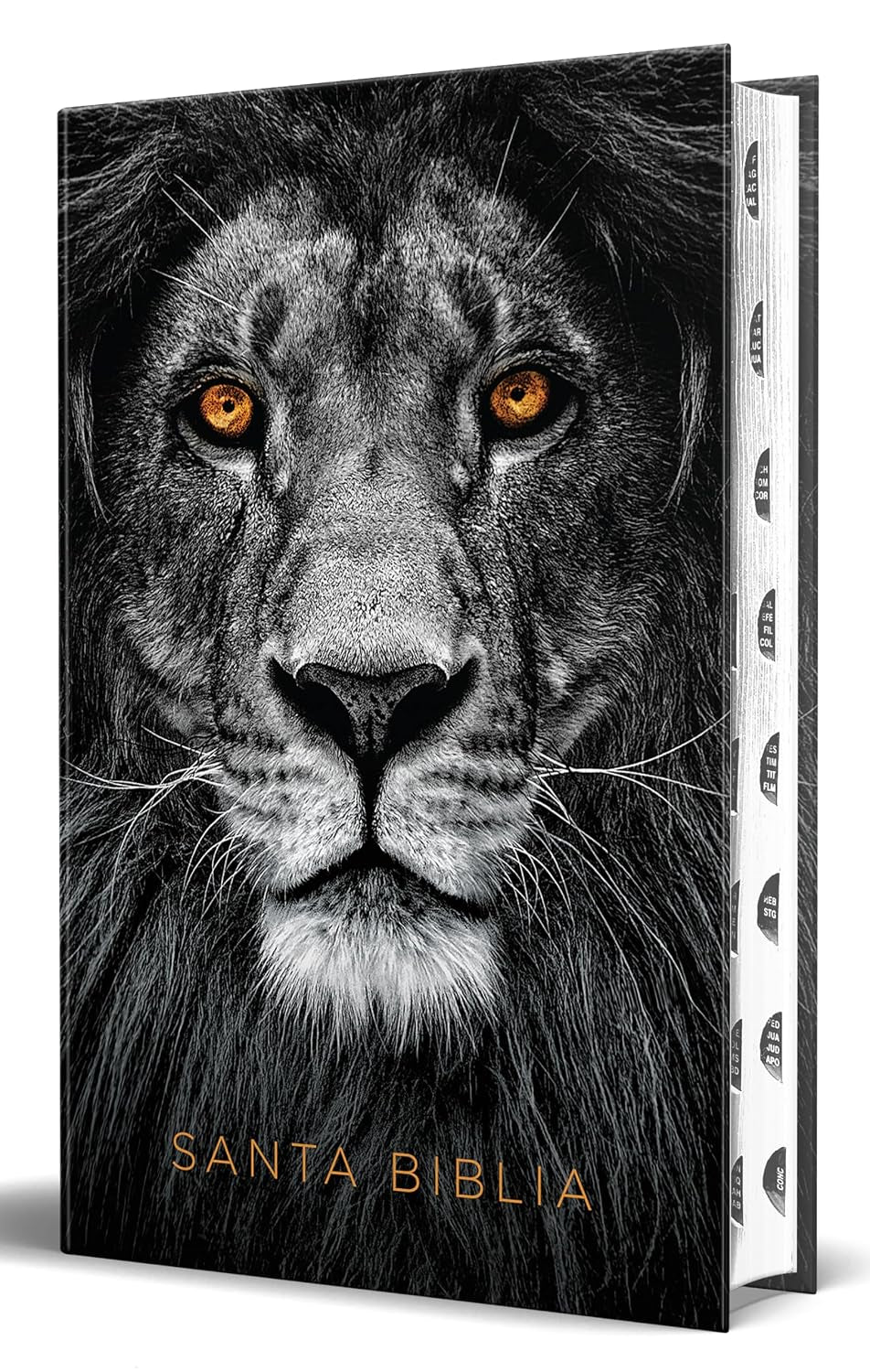 Biblia RVR 1960 Letra Grande Tamaño Manual, Tapa Dura León De Juda Con Índice / Spanish Bible RVR 1960 Handy Size Large Print Hardcover Lion of Judah with in (Spanish Edition)