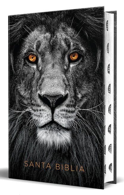 Biblia RVR 1960 Letra Grande Tamaño Manual, Tapa Dura León De Juda Con Índice / Spanish Bible RVR 1960 Handy Size Large Print Hardcover Lion of Judah with in (Spanish Edition)