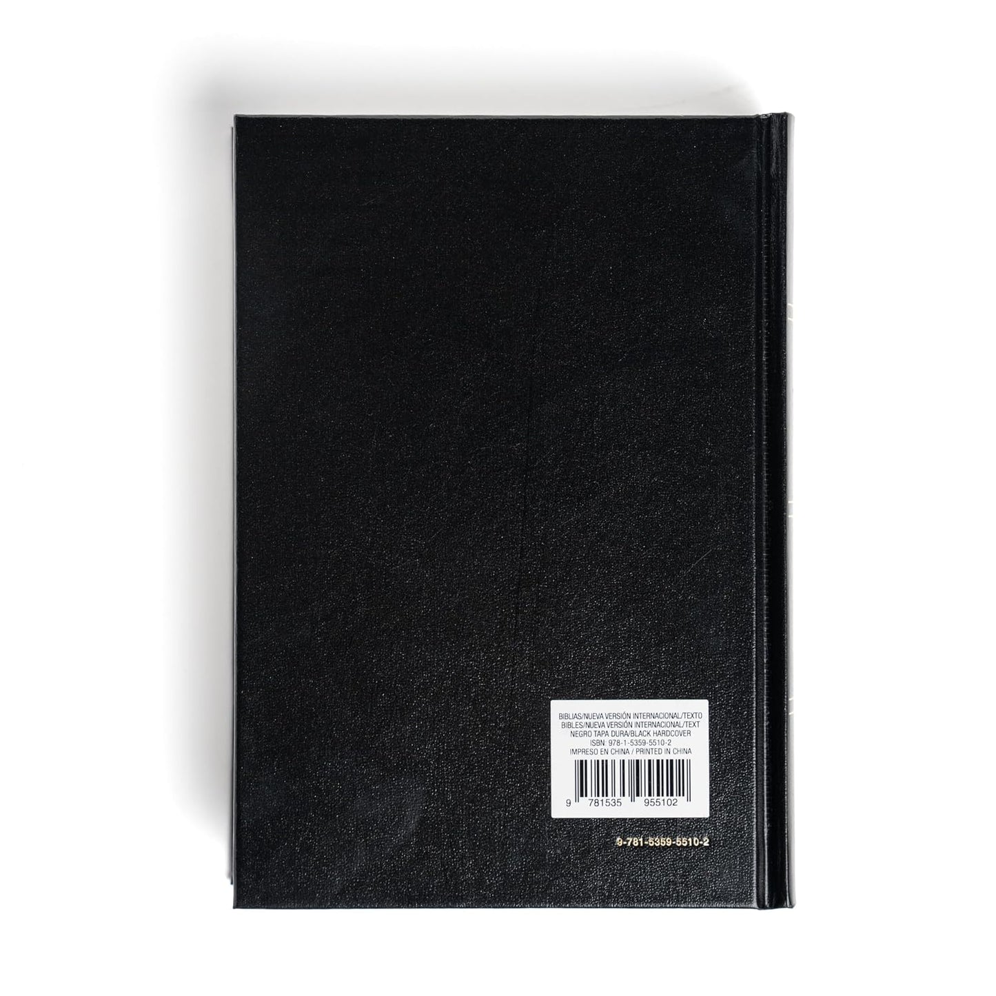 Biblia Nueva Versión Internacional Para Regalos Y Premios, Tapa Dura, Negro | NVI Gift and Award Holy Bible, Hardcover, Black (Spanish Edition)