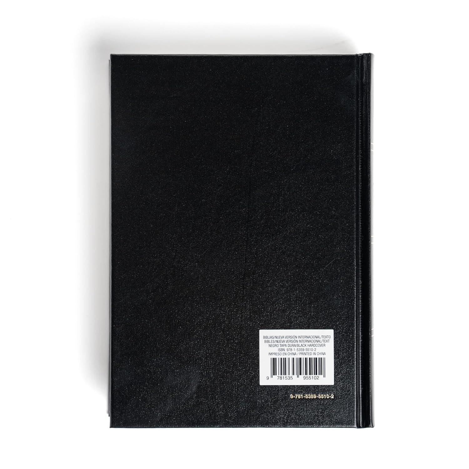 Biblia Nueva Versión Internacional Para Regalos Y Premios, Tapa Dura, Negro | NVI Gift and Award Holy Bible, Hardcover, Black (Spanish Edition)