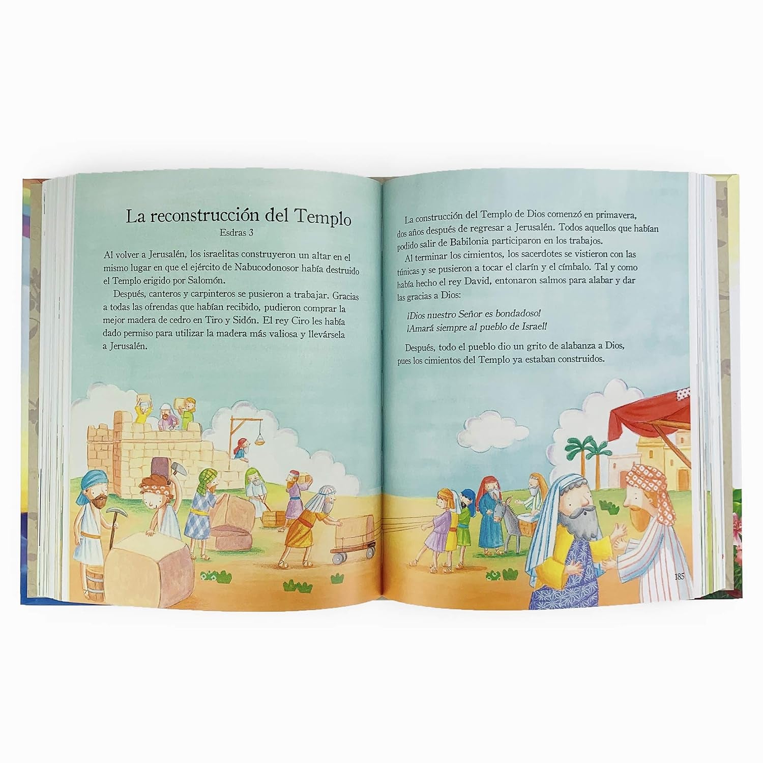 365 Historias De La Biblia Y Oraciones / 365 Bible and Prayers Padded Treasury Guilded (Spanish Language), Ages 3-8 (En Español) (Little Sunbeams) (Spanish Edition)