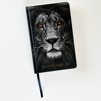 Biblia RVR 1960 Letra Grande Tamaño Manual, Tapa Dura León De Juda Con Índice / Spanish Bible RVR 1960 Handy Size Large Print Hardcover Lion of Judah with in (Spanish Edition)