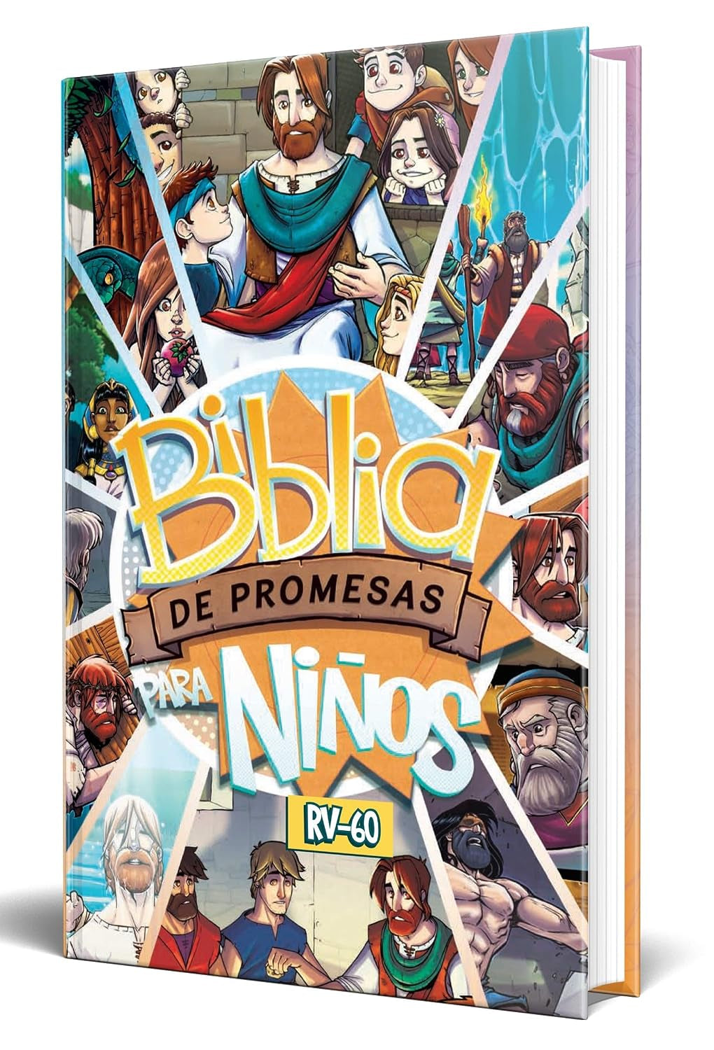 Biblia Para Niños Reina Valera 1960 – De Promesas | Edición En Español | Tapa Dura | Spanish RVR 1960 Promise Bible for Kids / Hardcover (Spanish Edition)