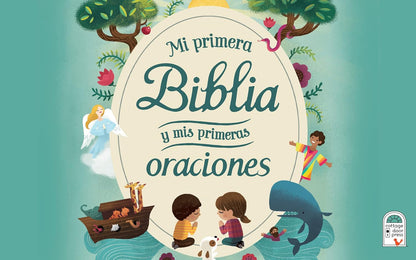 Mi Primera Biblia Y Mis Primeras Oraciones / My First Bible and Prayers Padded Treasury - Spanish Language, Ages 3-8; En Español (Little Sunbeams) (Spanish Edition)