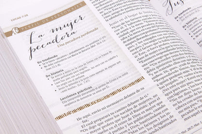 Biblia Reina Valera 1960 De Estudio Para Mujeres, Tapa Dura | RVR 1960 Women'S Study Bible, Hardcover (Spanish Edition)
